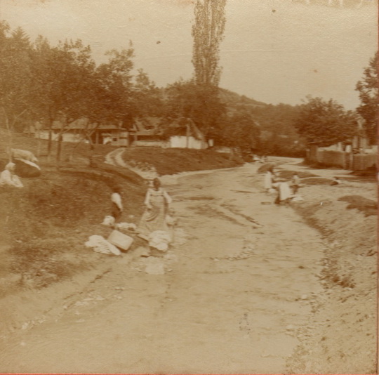 Potok Črnomerec (stereoskopska fotografija) 1900. - 1910. (foto Josip Kokalj)